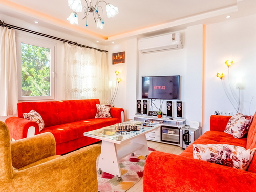 gece - Kasım
| Kalkan Kördere'de Doğa Manzaralı, Muhafazakar 6 Kişilik Villa Kiralama