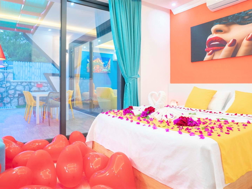  gece  -  Kasım
  | Kalkan Yeşilköy'de Doğa İçinde Bahçeli Muhafazakar Villa: 4 Kişilik Huzurlu Tatil