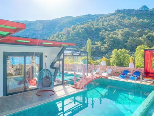 gece  -  Kasım
  | Kalkan Yeşilköy'de Doğa İçinde Bahçeli Muhafazakar Villa: 4 Kişilik Huzurlu Tatil