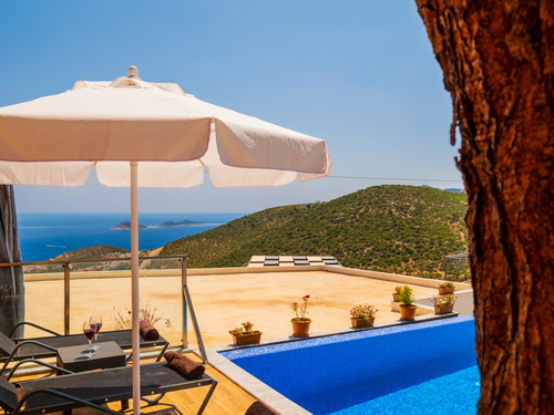 gece - Kasım
| Kalkan Akbel’de Jakuzili Özel Havuzlu Kiralık Villa