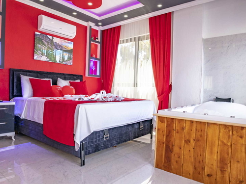 gece - Kasım
| Kalkan Akbel Muhafazakar Villa (4 Kişilik, Çocuk Havuzlu, Jakuzili Seçenekli)